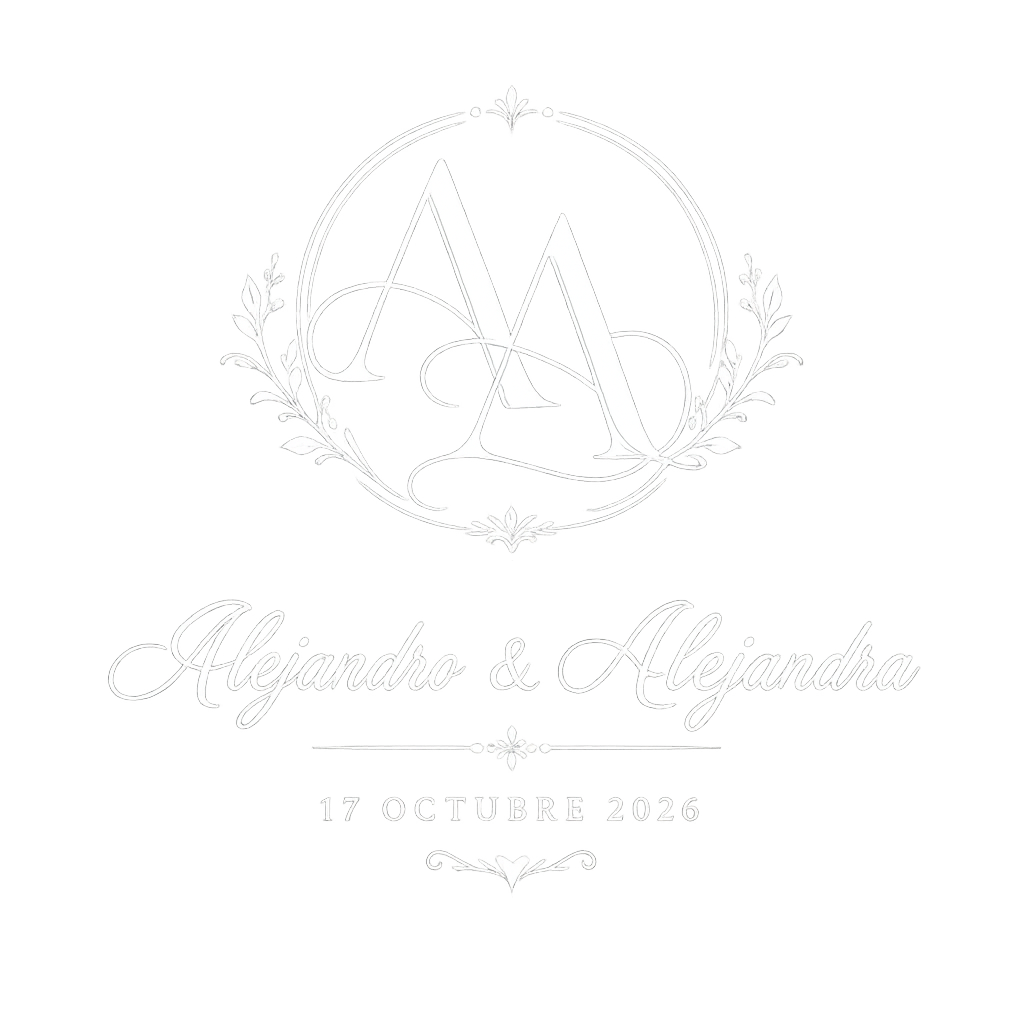 Monograma de Alejandro y Alejandra